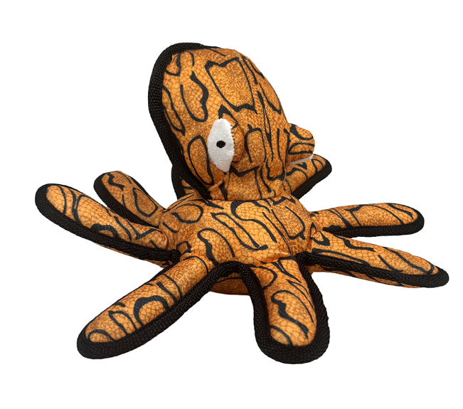 Ruff Play Animalz Plush Extra Tuff Octopus Durable Dog Toy – Perfectly ...